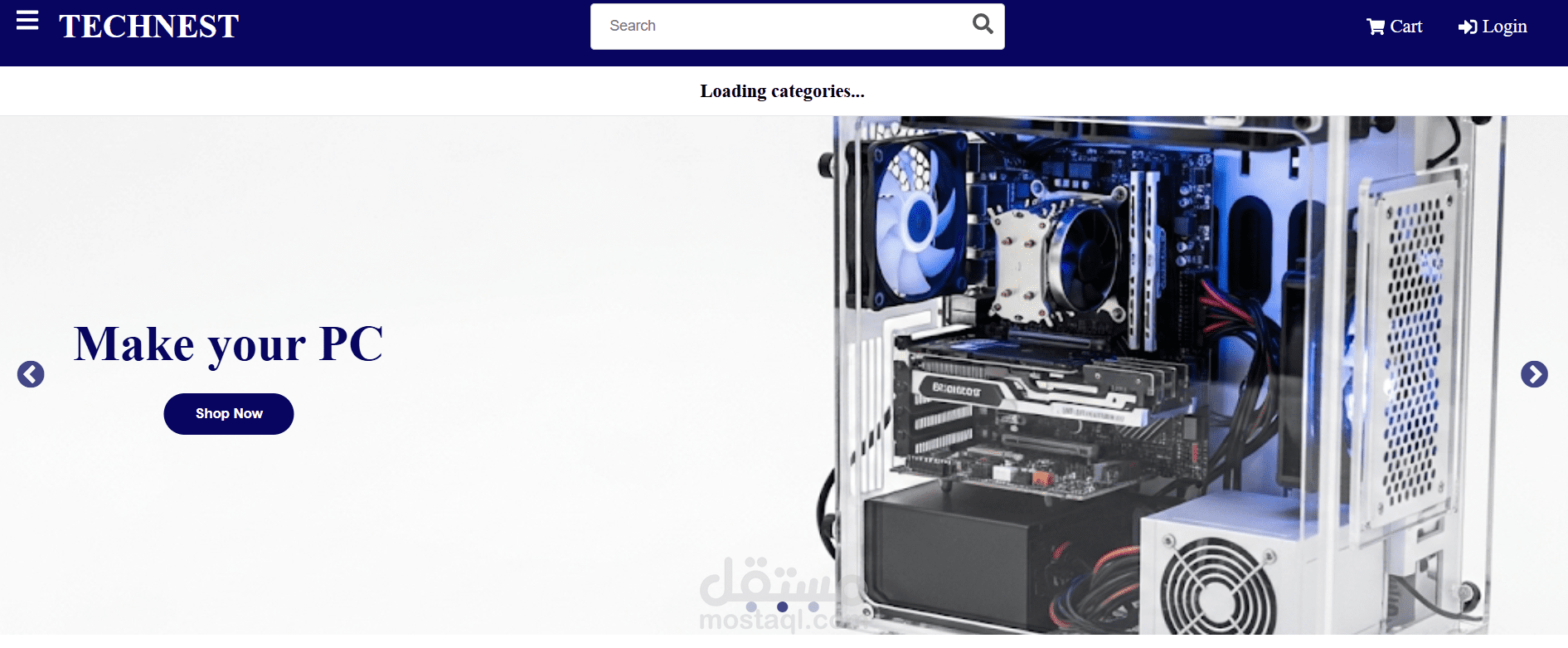 TECHNEST E-Commerce Platform