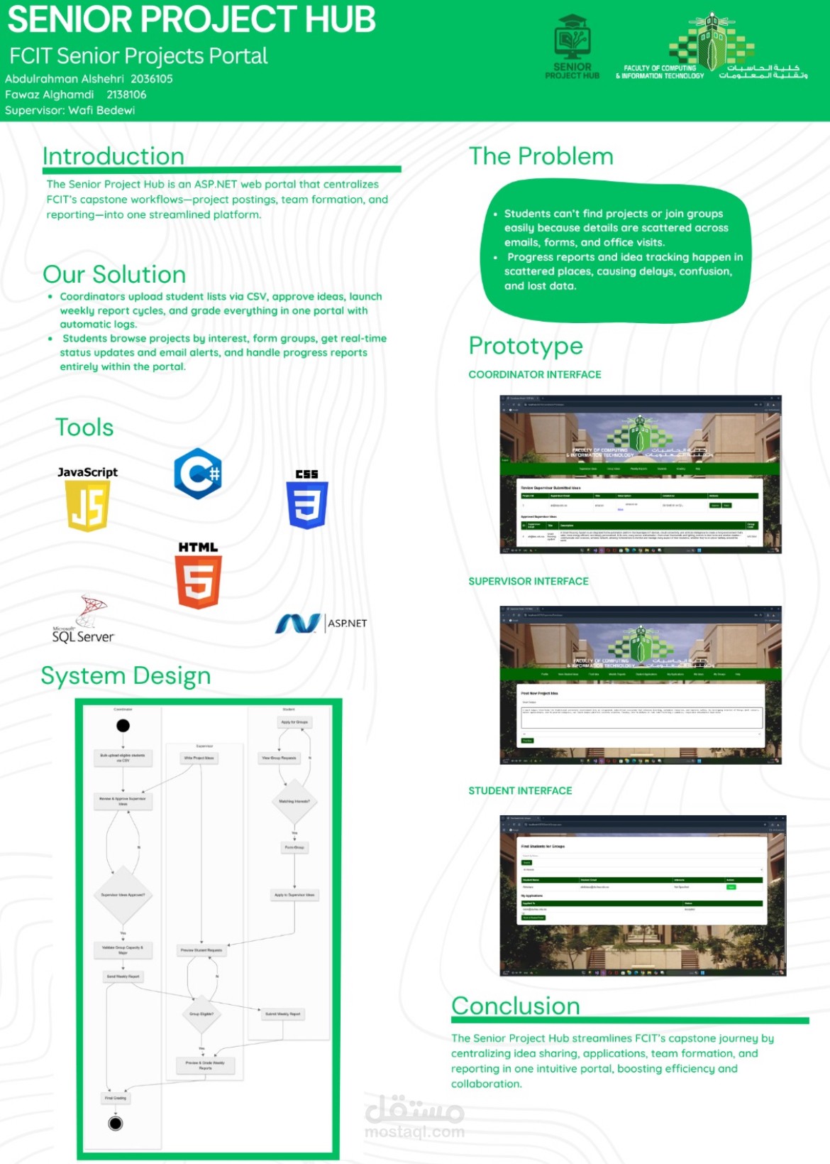 Senior Project Hub