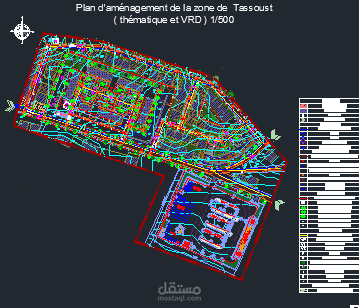 plan amenagement tassoust (zone dans algeria)