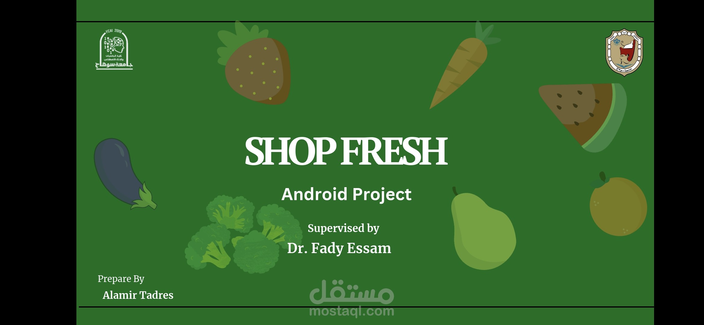Presentation for food fresh Application