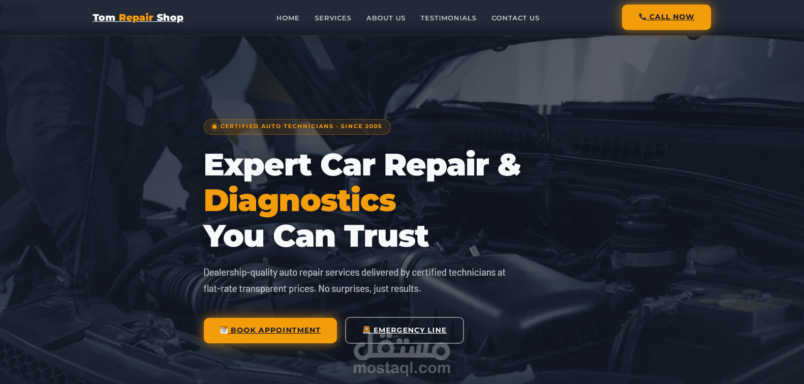 Website:tom repair-shop