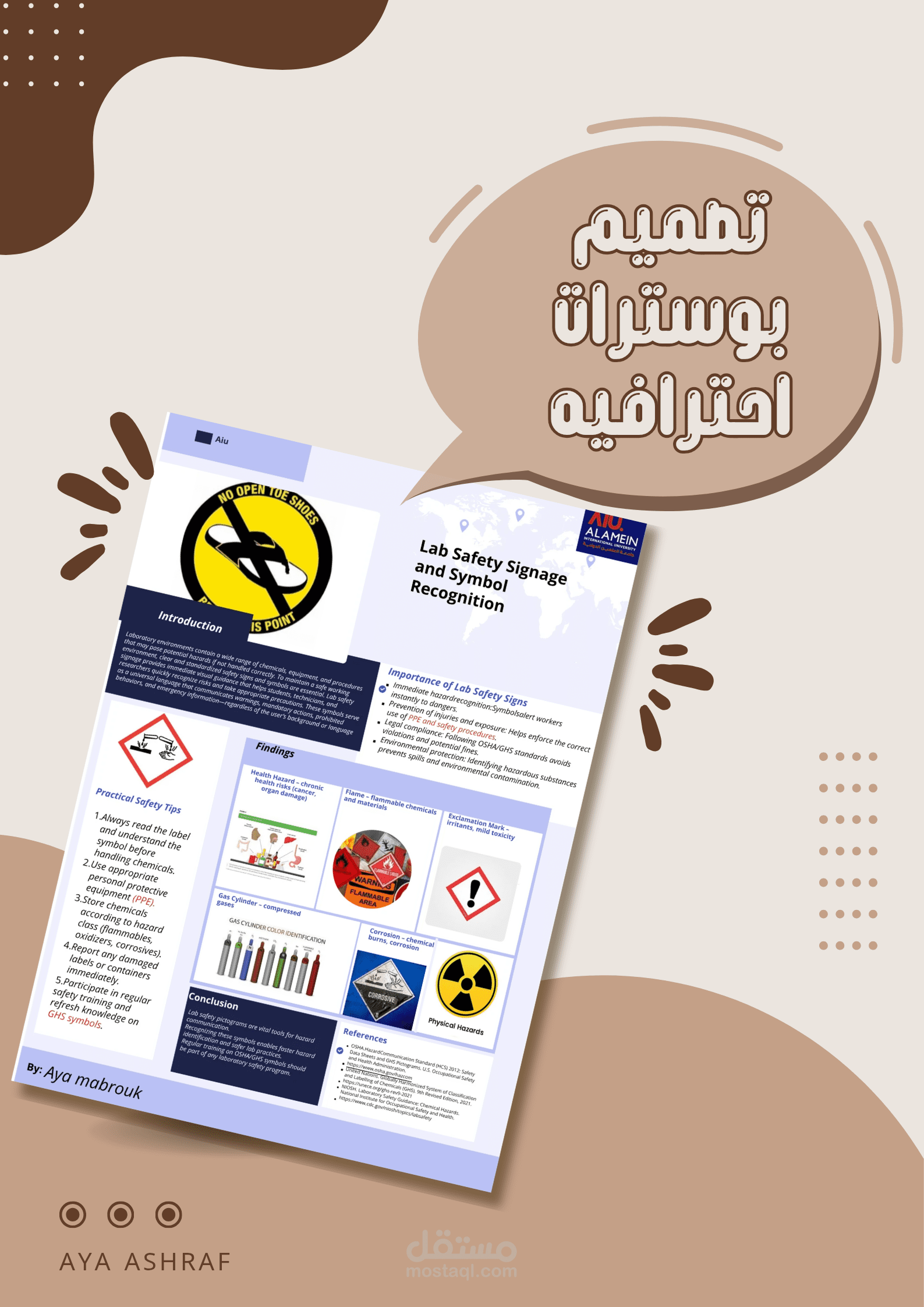 تصميم بوسترات (Poster) احترافية