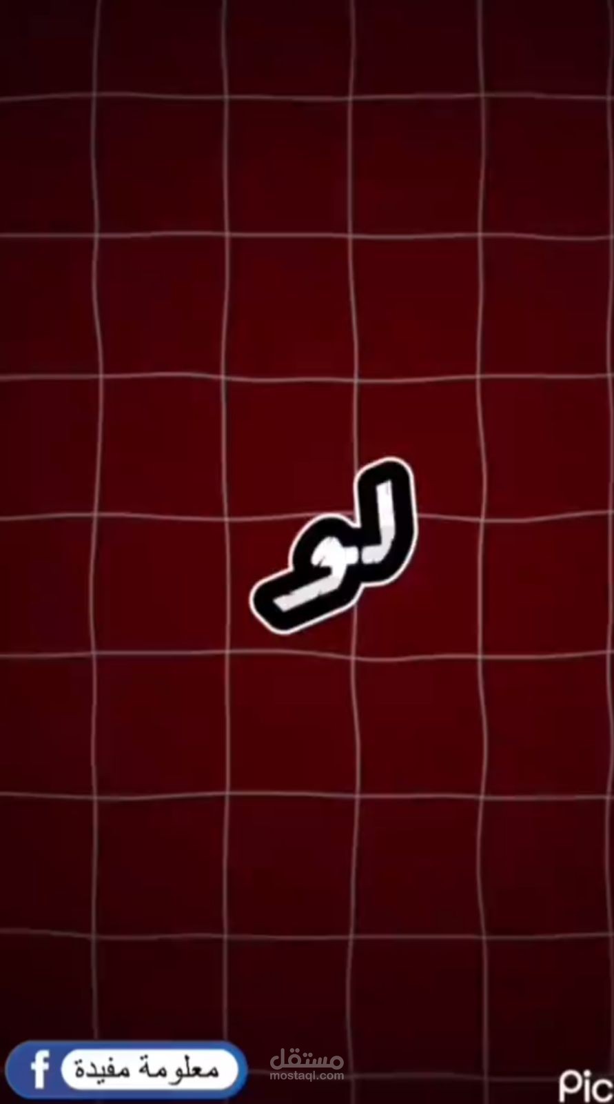 فيديو بدون ظهور وجه المتحدث ولا صوته