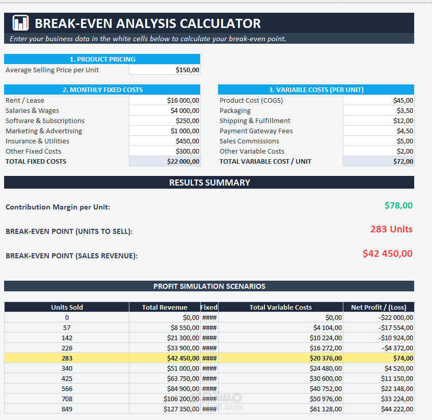 ٍٍBreak_Even_Calculator_BMA.xlsx
