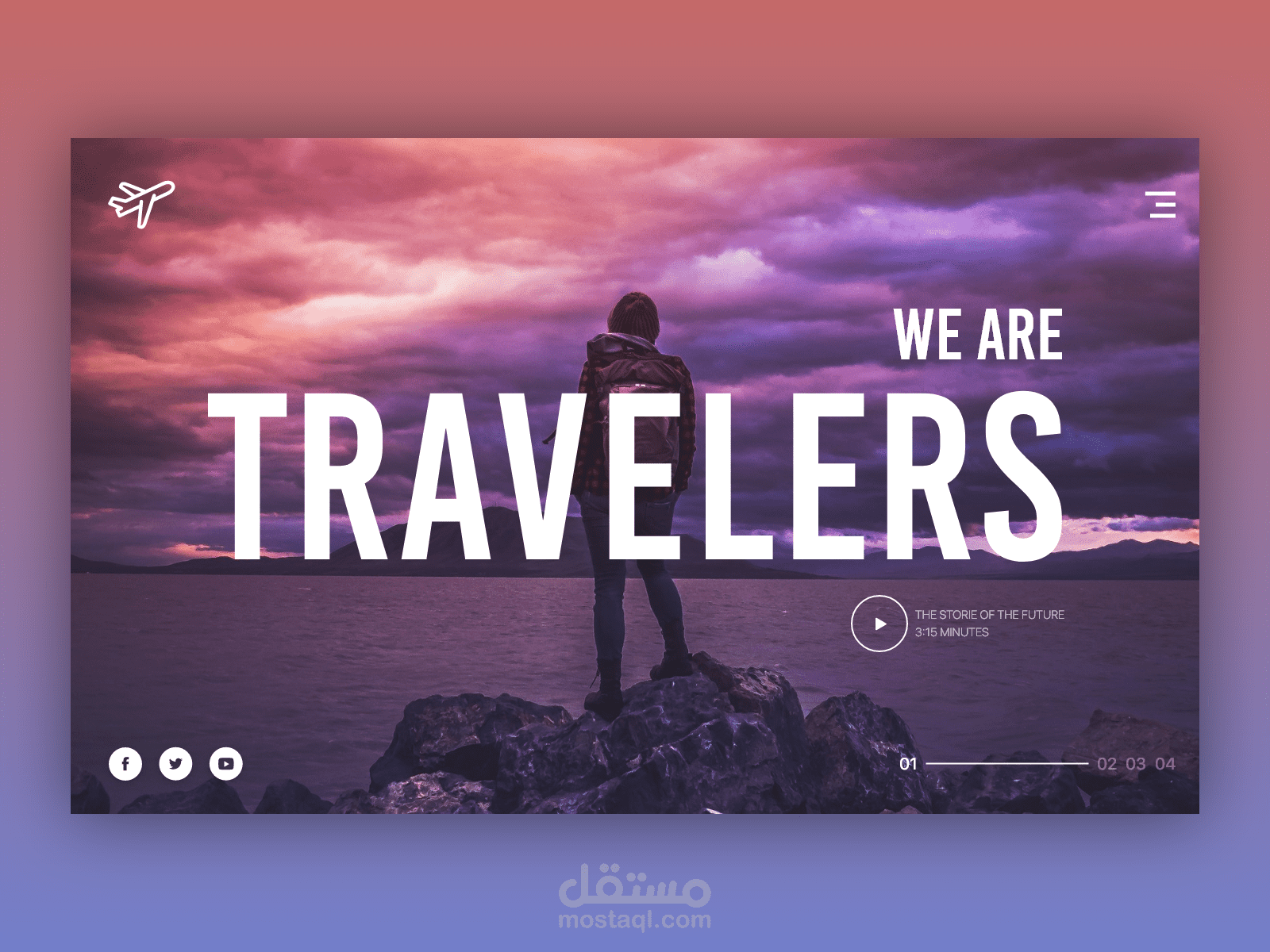 Travelers - Landing Page