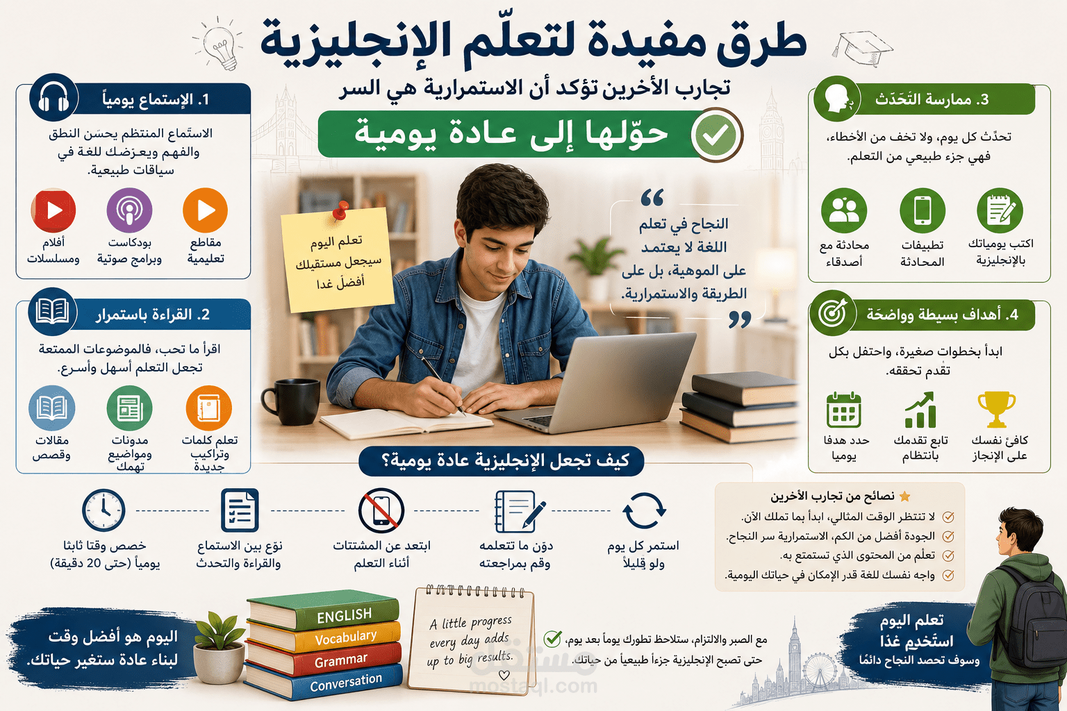 تعلم الإنجليزية