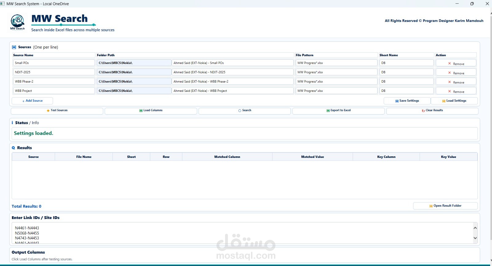 Excel Search Tool - Advanced Excel Search Application