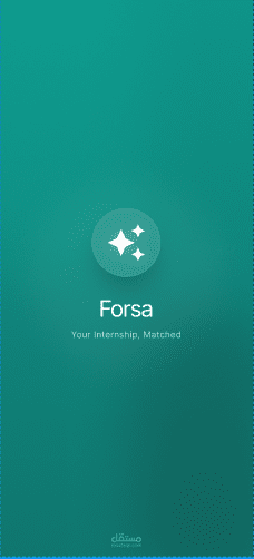 تطبيق FORSA - نموذج أولي (MVP) فائز بالمركز الأول في مسابقة AITHON 2.0