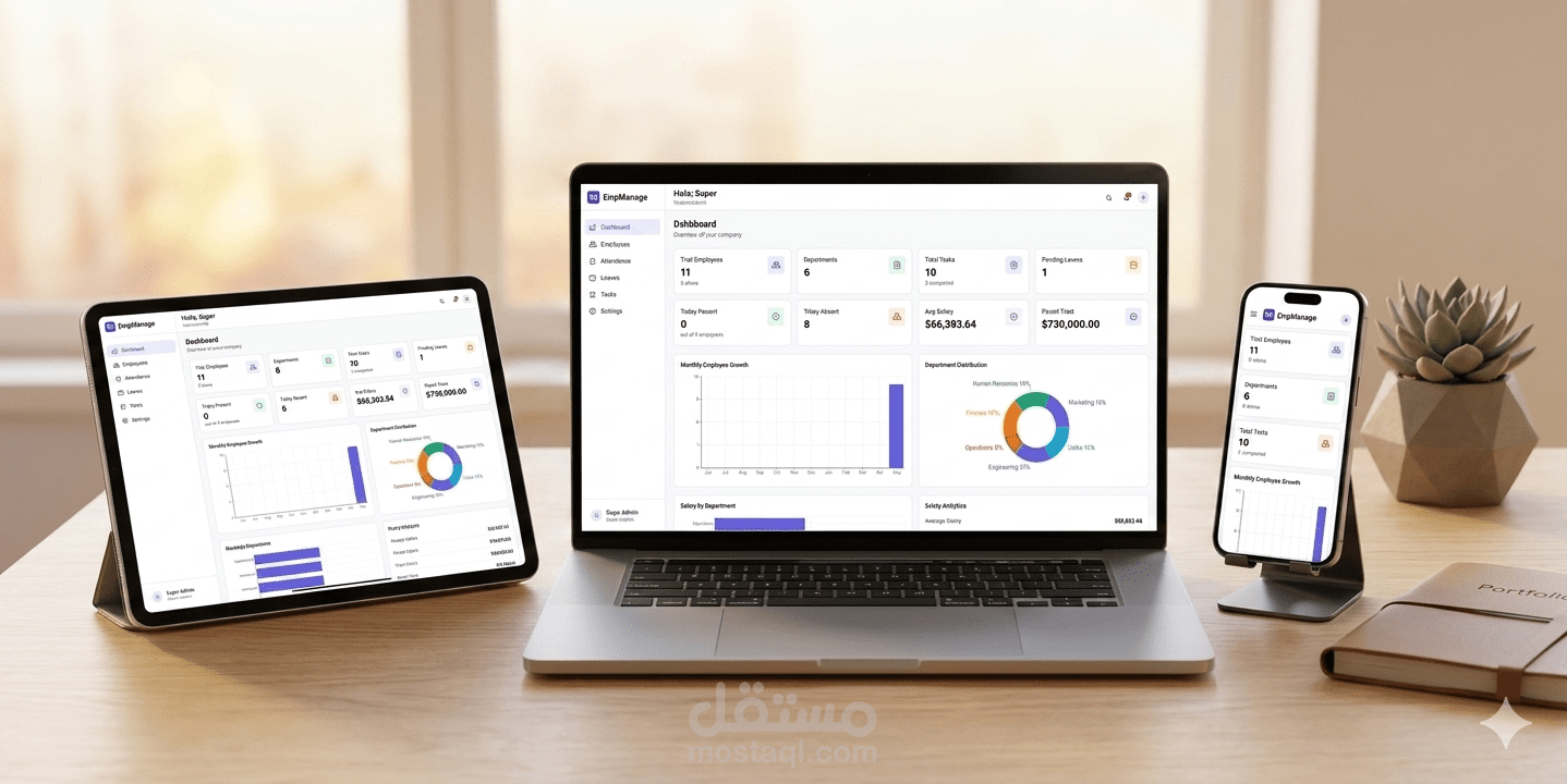EmpManage , SaaS Employee Management