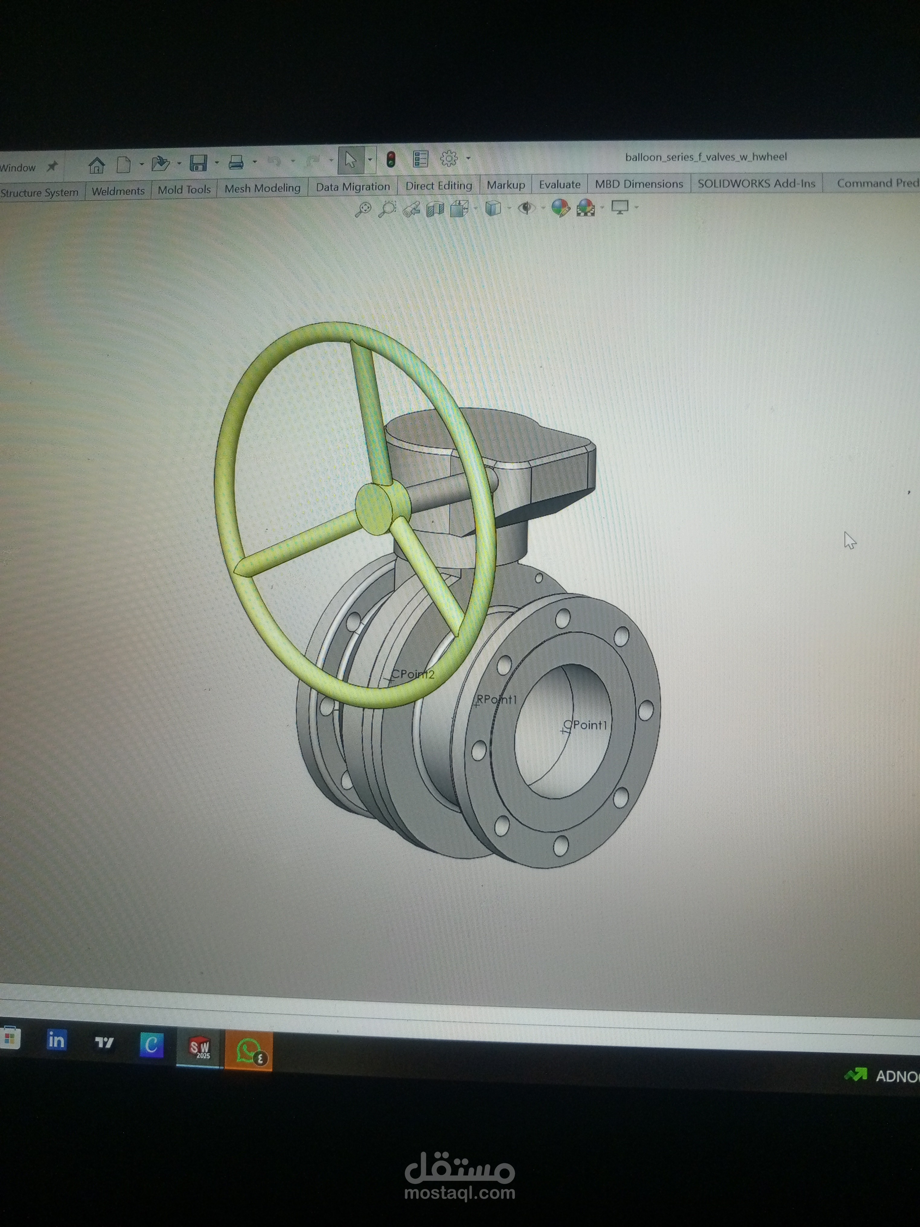 تصميم ميكانيكي احترافي باستخدام SolidWorks