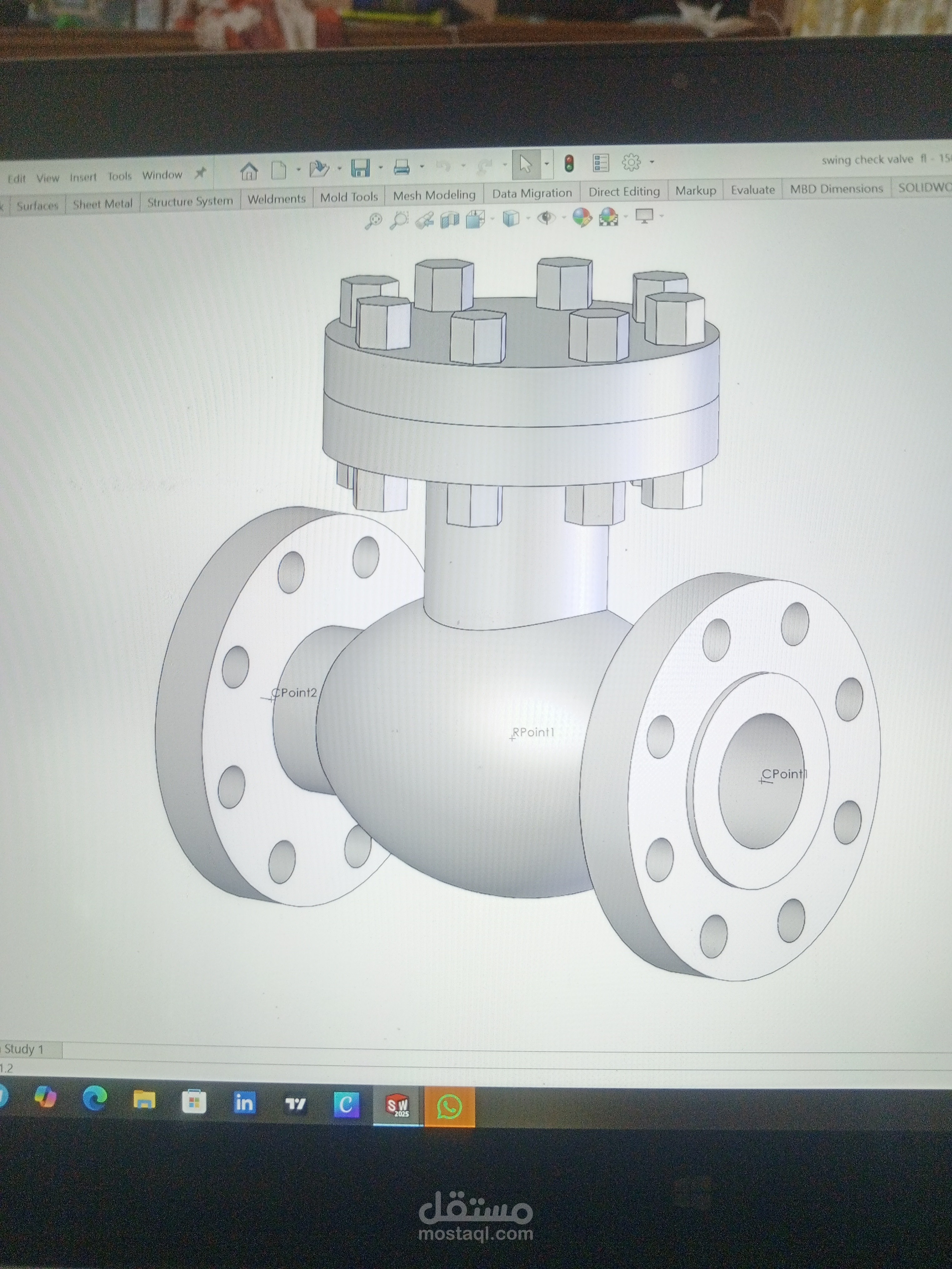 تصميم ميكانيكي احترافي باستخدام SolidWorks
