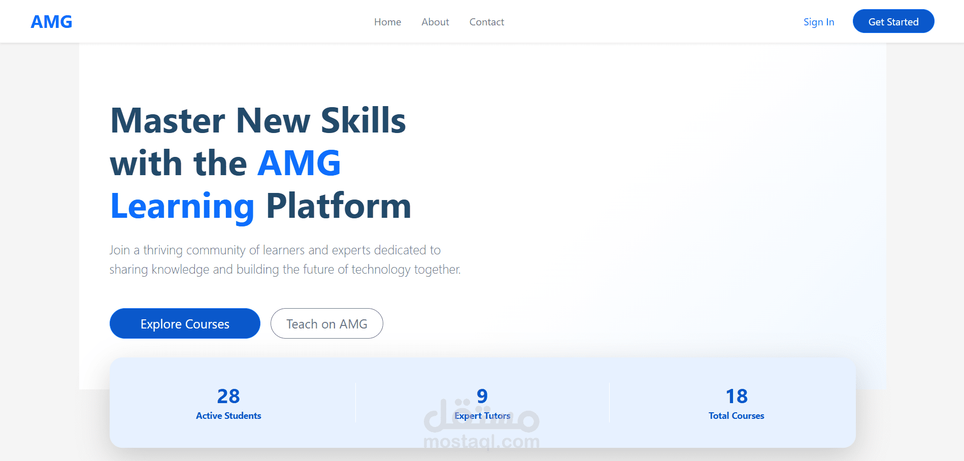 E-Learning Platform