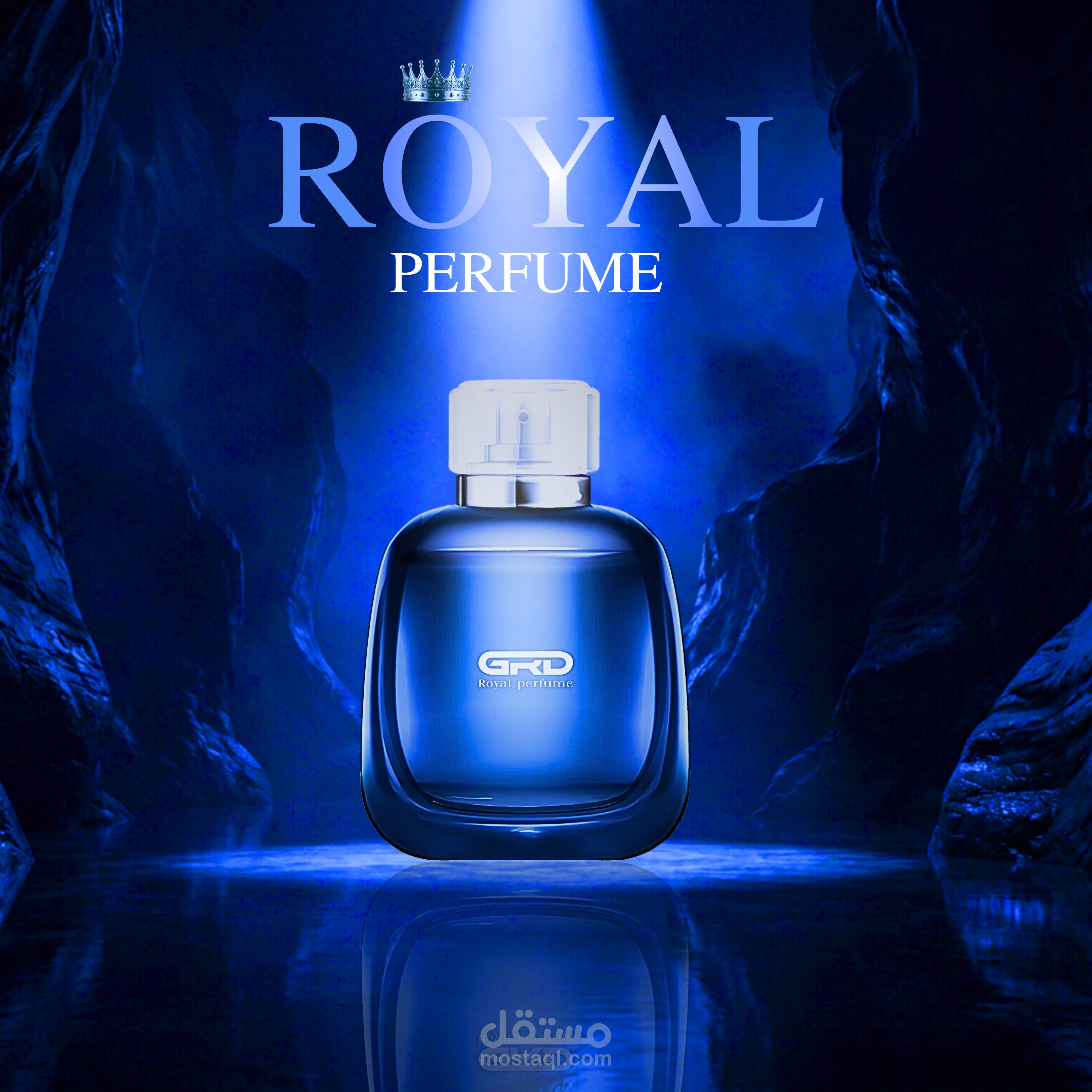 Luxury Perfume Advertising Design