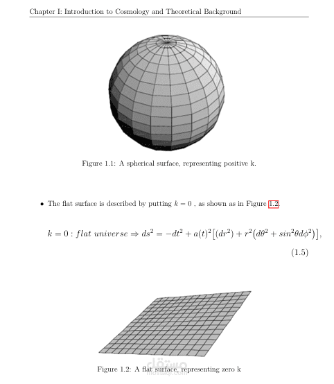 Cosmology Thesis Formatting in LaTeX | Academic Thesis Design