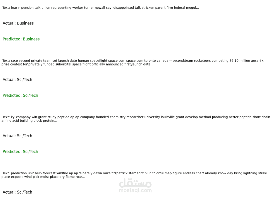 News Classification Project