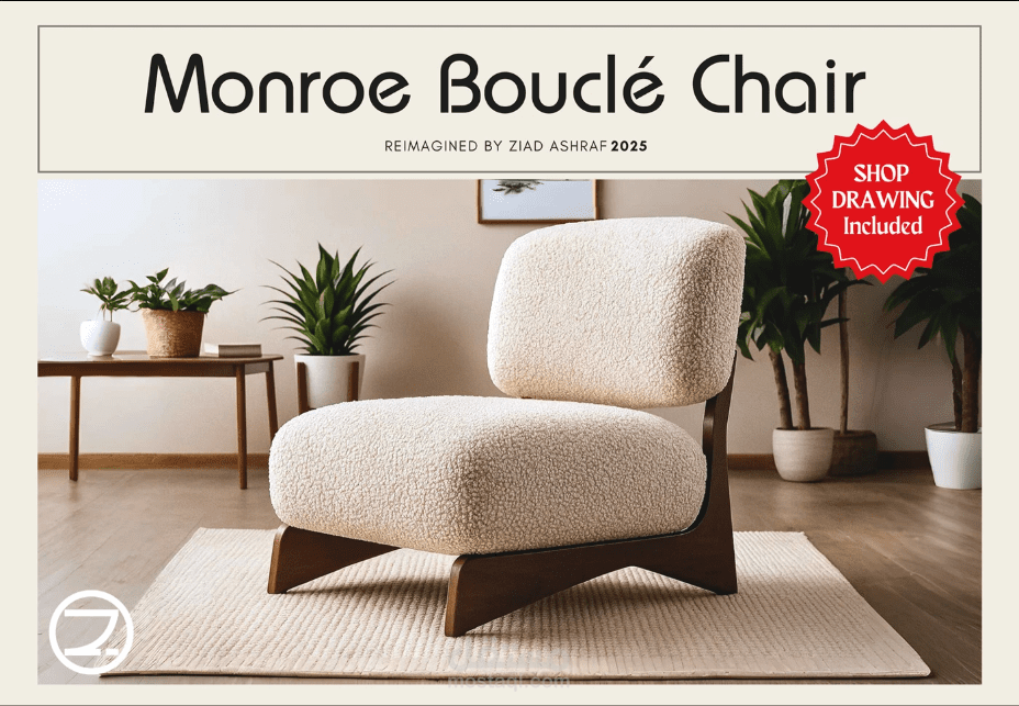 Monroe Bouclé Chair