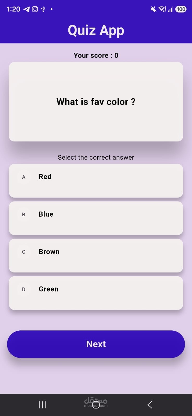 Quiz App