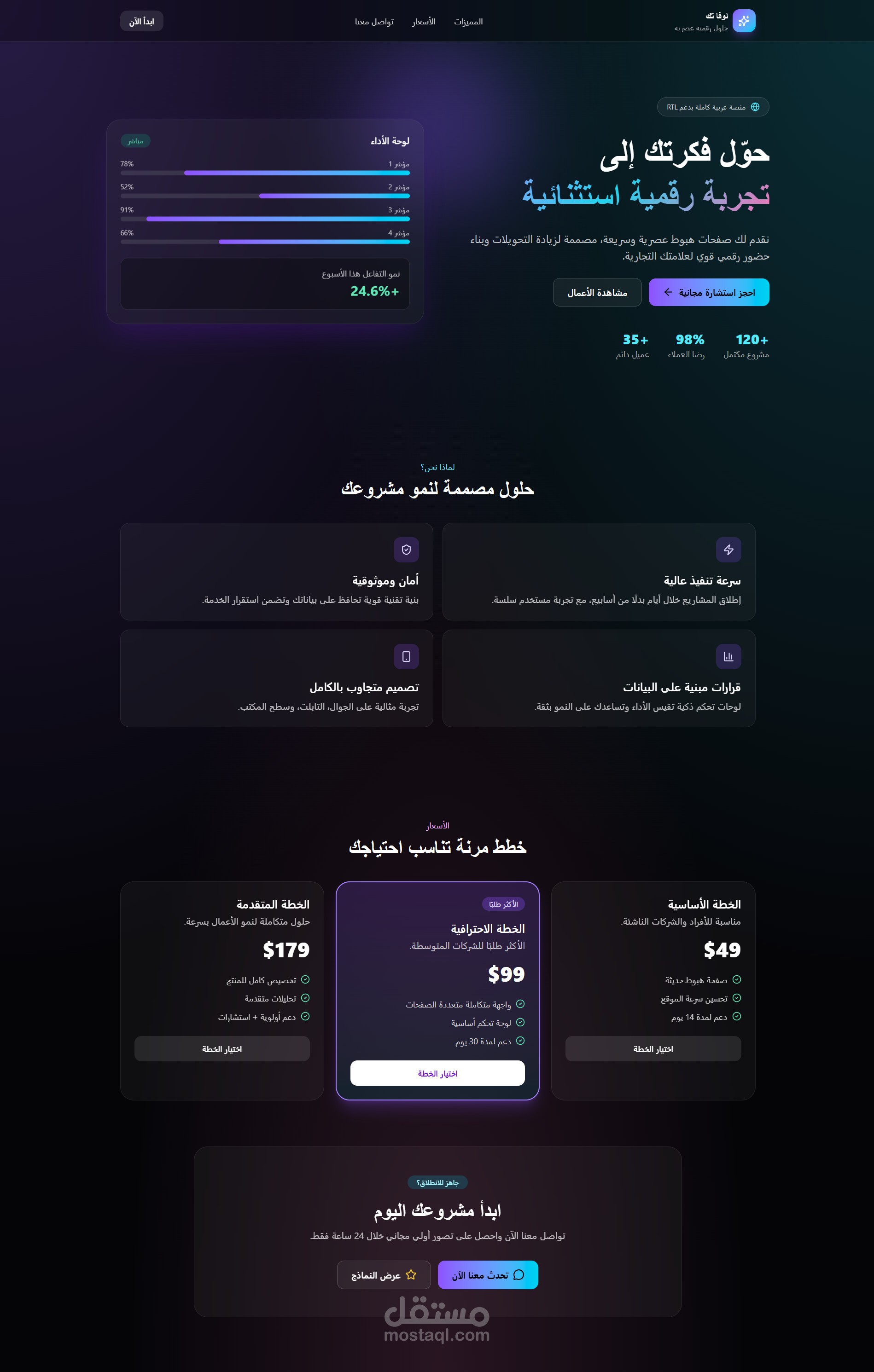 Landing Page