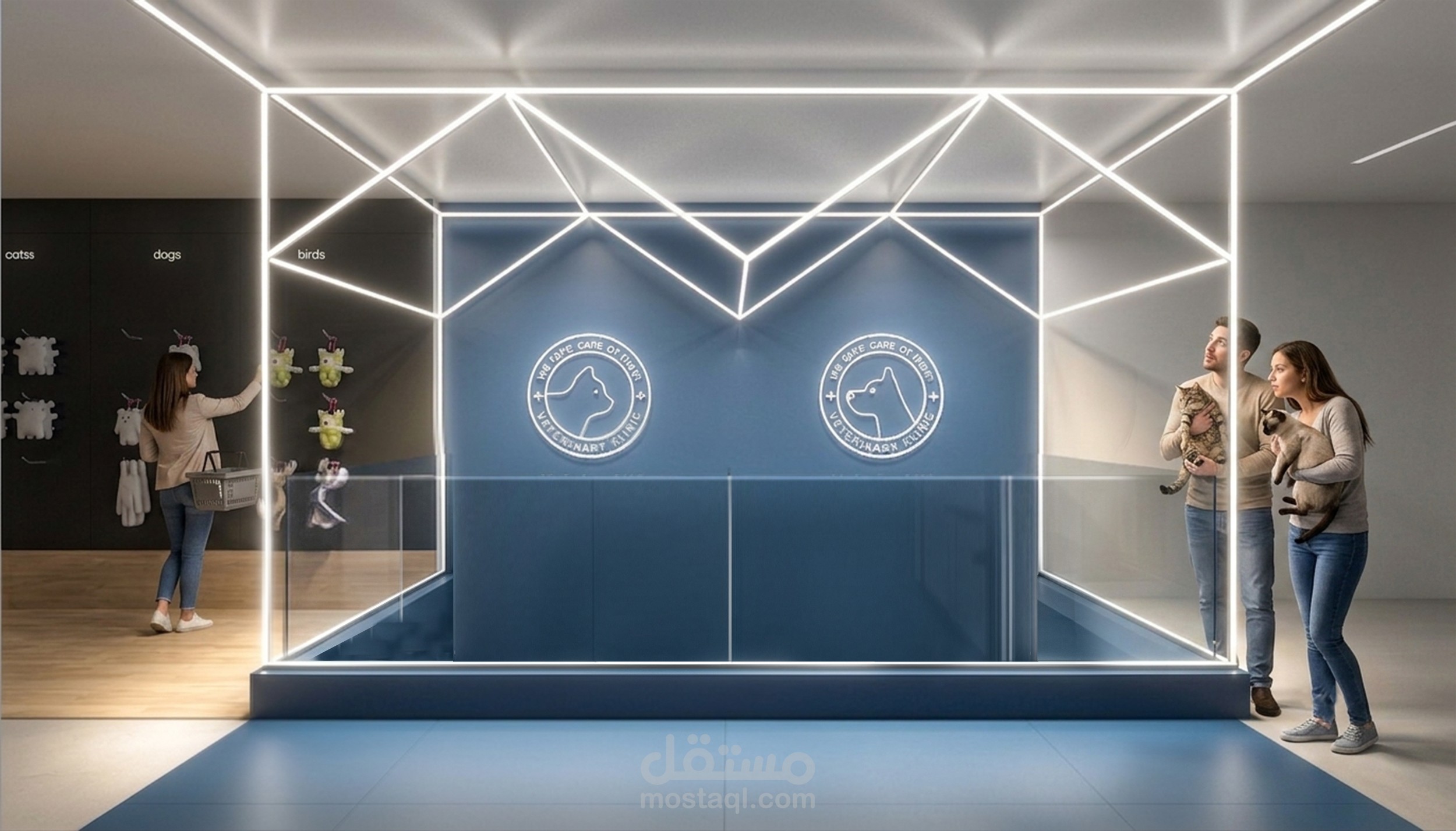 pet hospital interior design