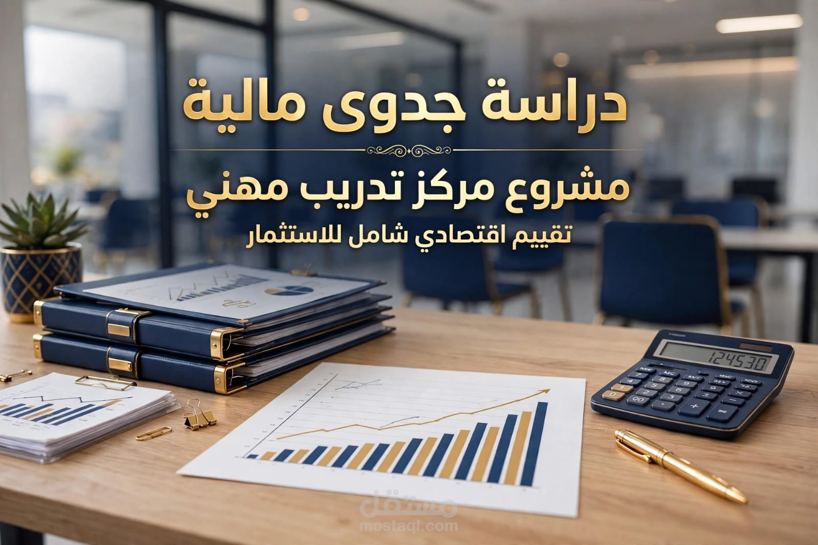 نموذج مالي - دراسة جدوى مركز تدريب