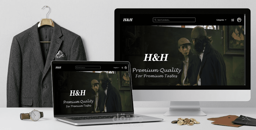 موقع H&H لتجارة الملابس