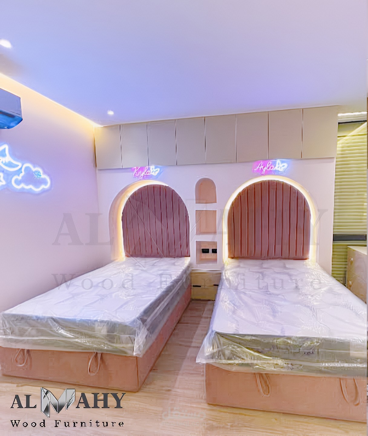 تصميم وتنفيذ غرف نوم