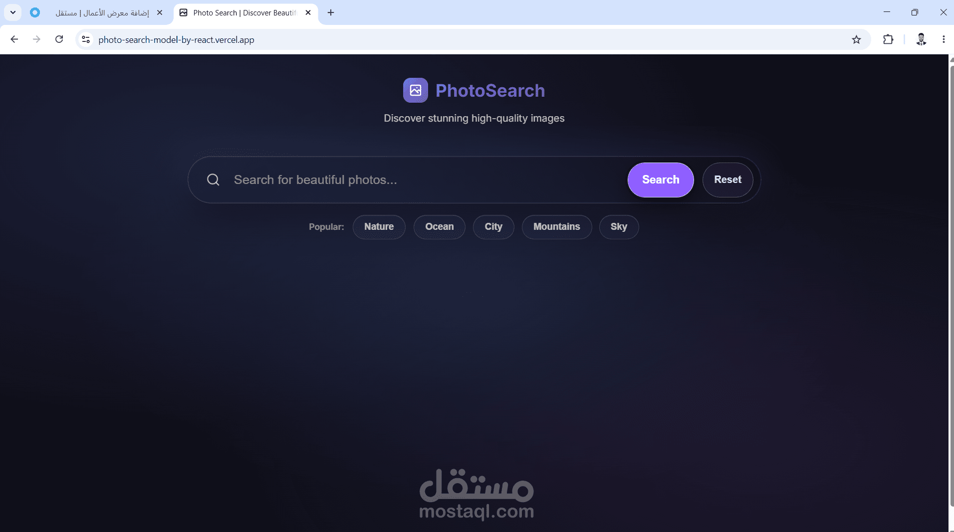 photo search model