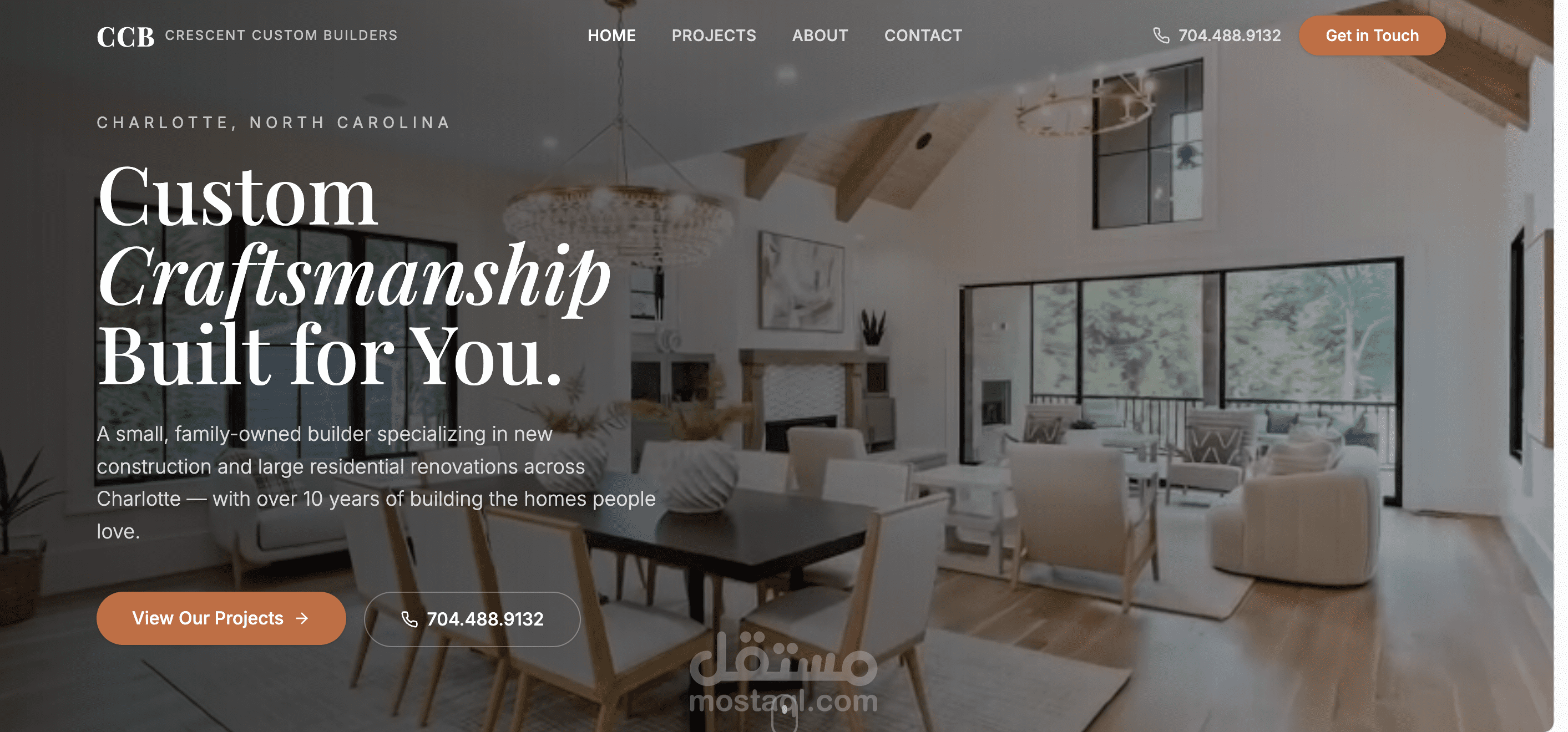 Home Builder Website in the USA