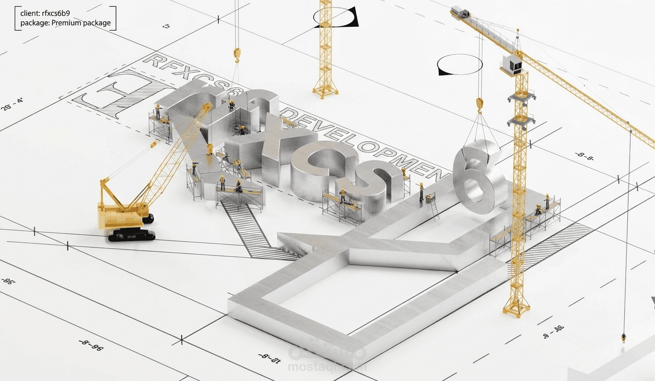 تصميم هوية بصرية ومجسم ثلاثي الأبعاد (3D Isometric) لشركة تطوير عقاري