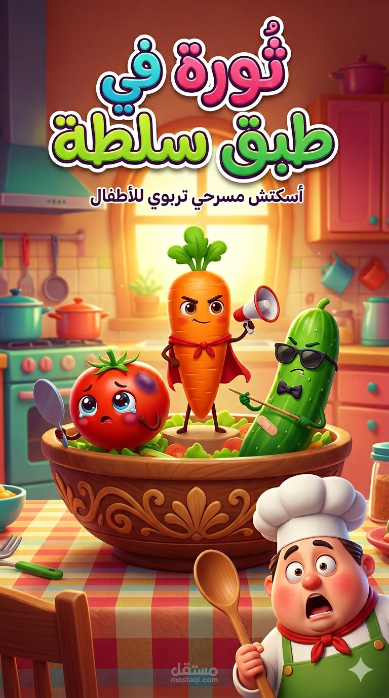 ثورة في طبق سلطة