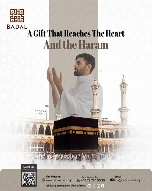 تصميمات سوشيال ميديا لشركة Badal Umrah لرحلات العمرة