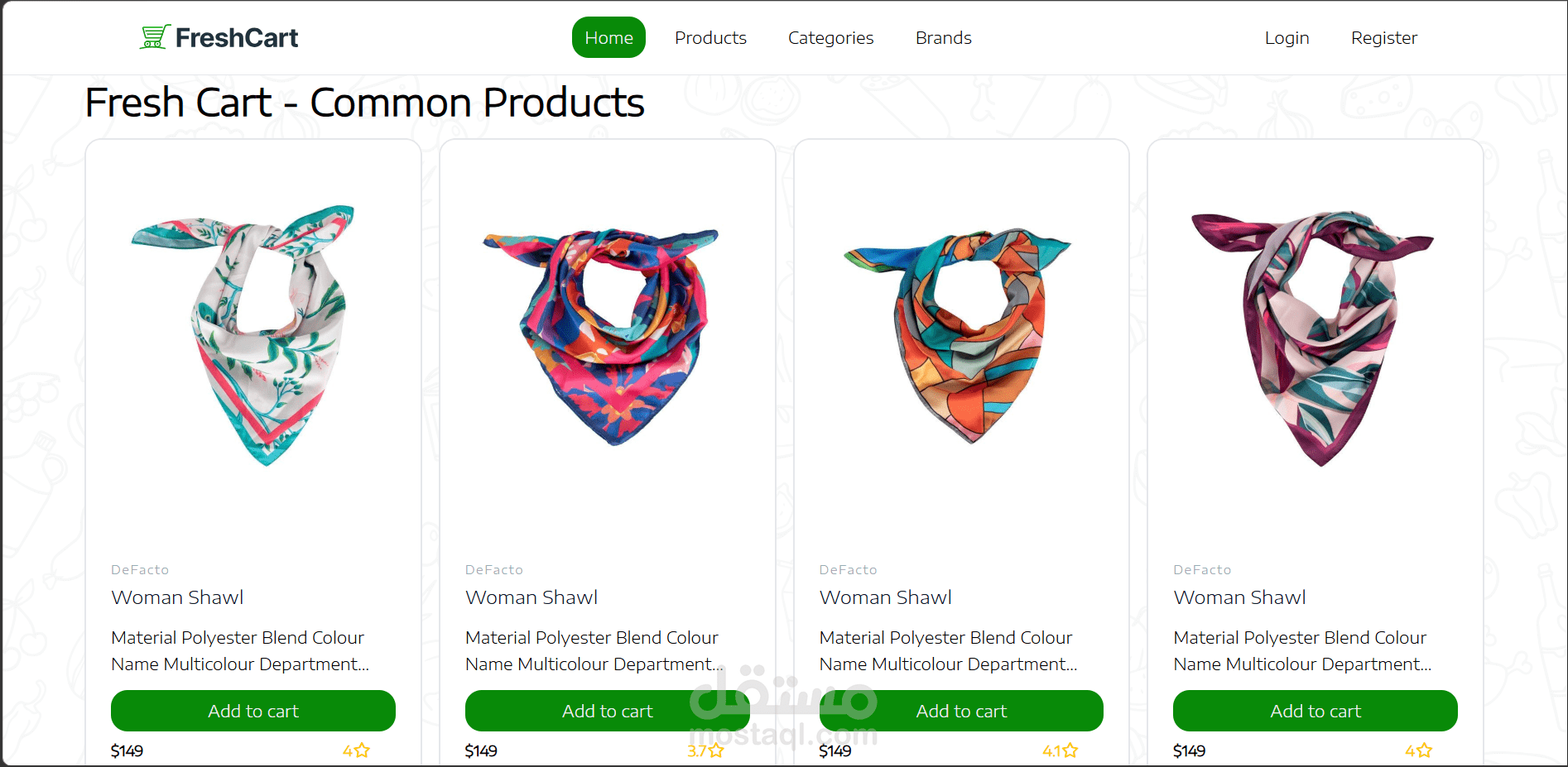 FreshCart E-Commerce