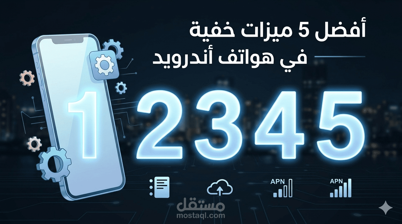 مقال تقني: أفضل 5 ميزات خفية في هواتف أندرويد