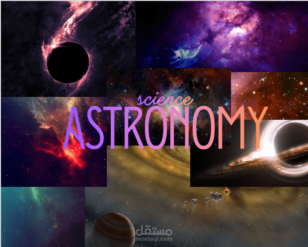 Space-themed poster Design