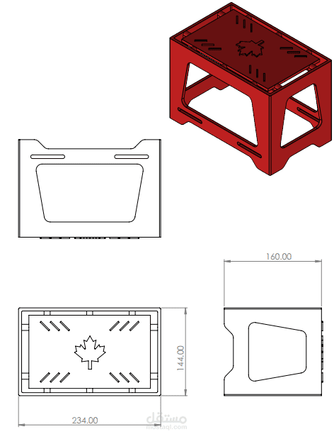 تم تصميم لعبة تعليمية للأطفال باستخدام برنامج SolidWorks