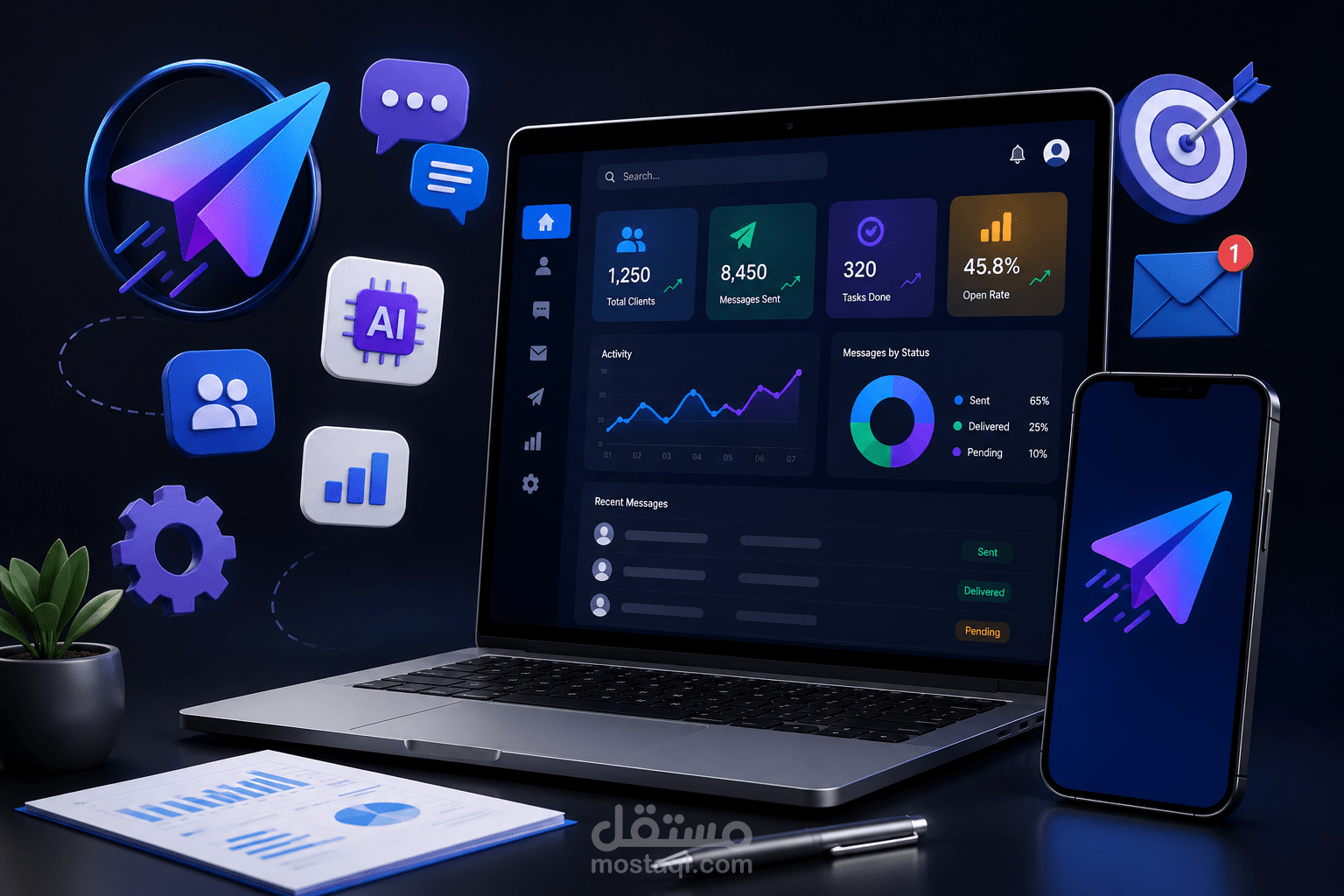 Smart Sender CRM & AI Automation