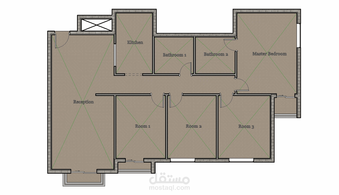 تعديل معماري لشقة