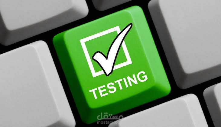 تصميم حالات اختبار (testcases) لموقع ويب