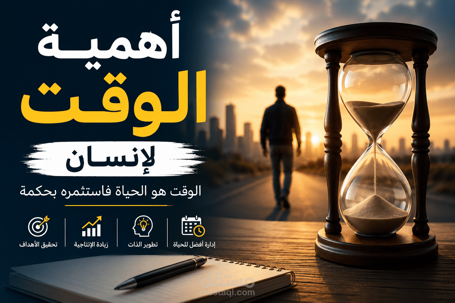 أهمية الوقت للإنسان الاستثمار الحقيقي في صناعة النجاح