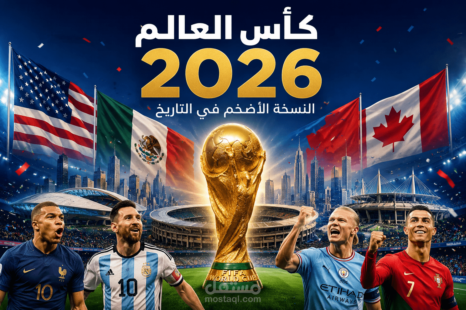 كأس العالم 2026 النسخة الأضخم في تاريخ كرة القدم العالمية