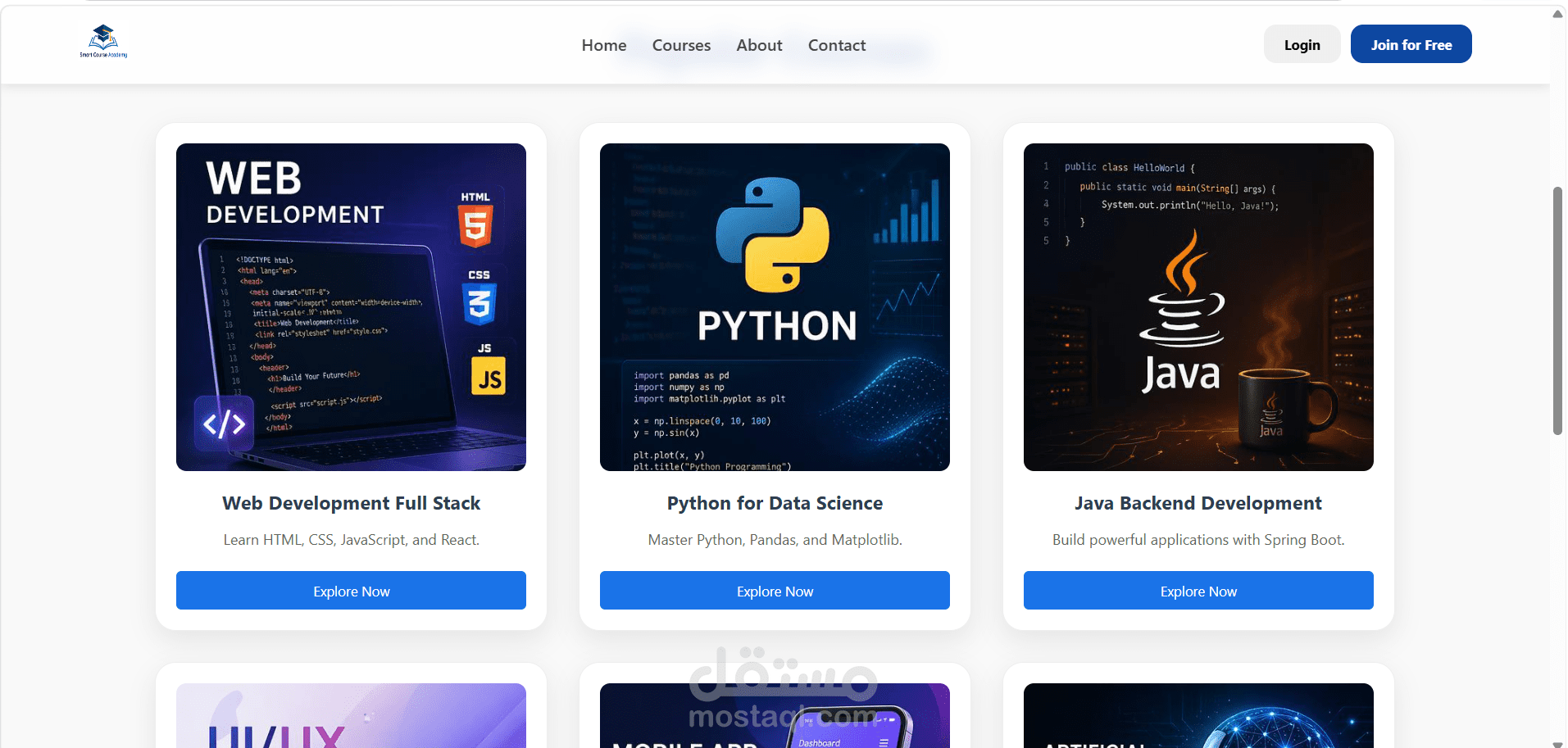 Courses_website