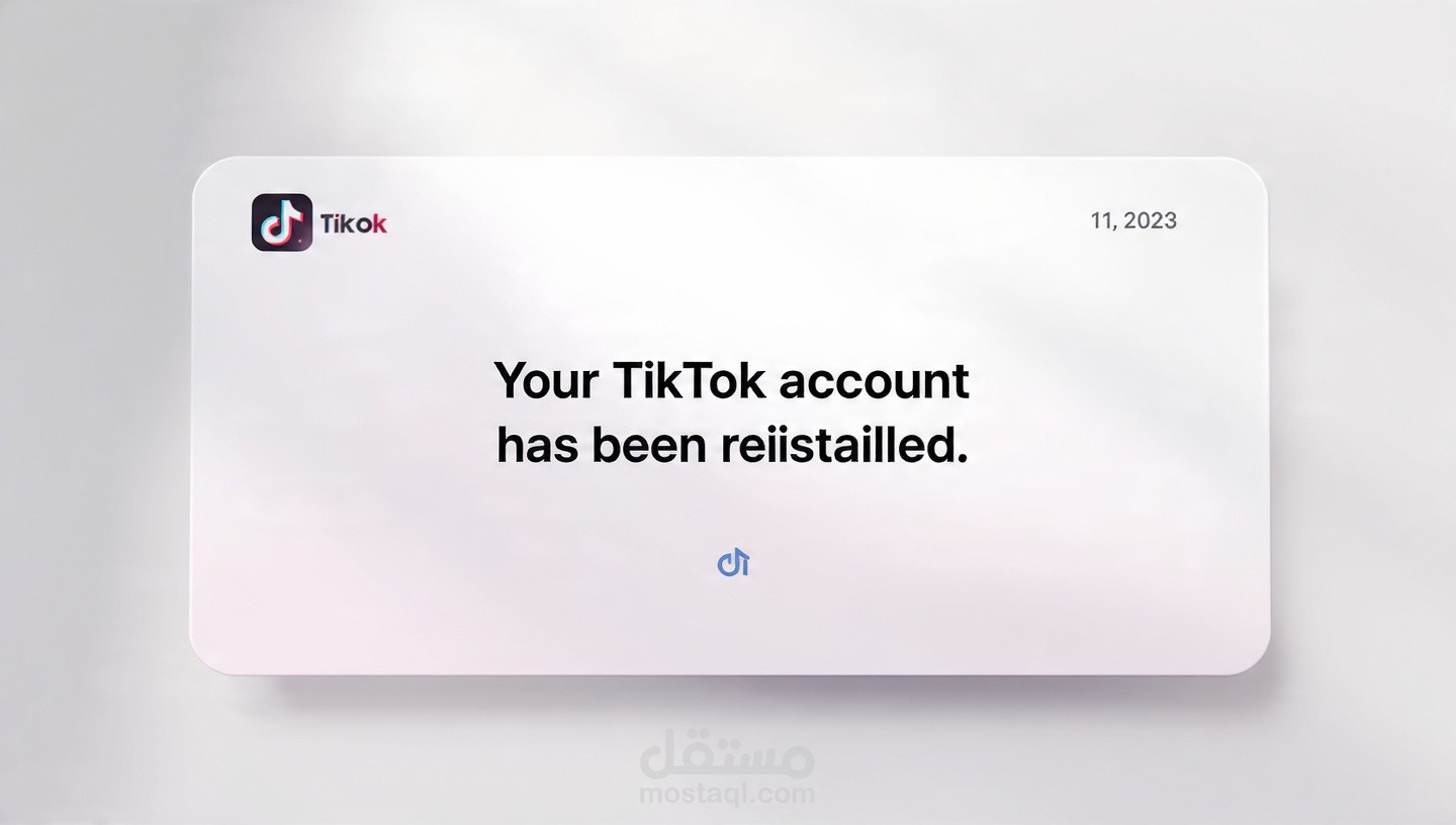 استعادة حساب Tik Tok محضور