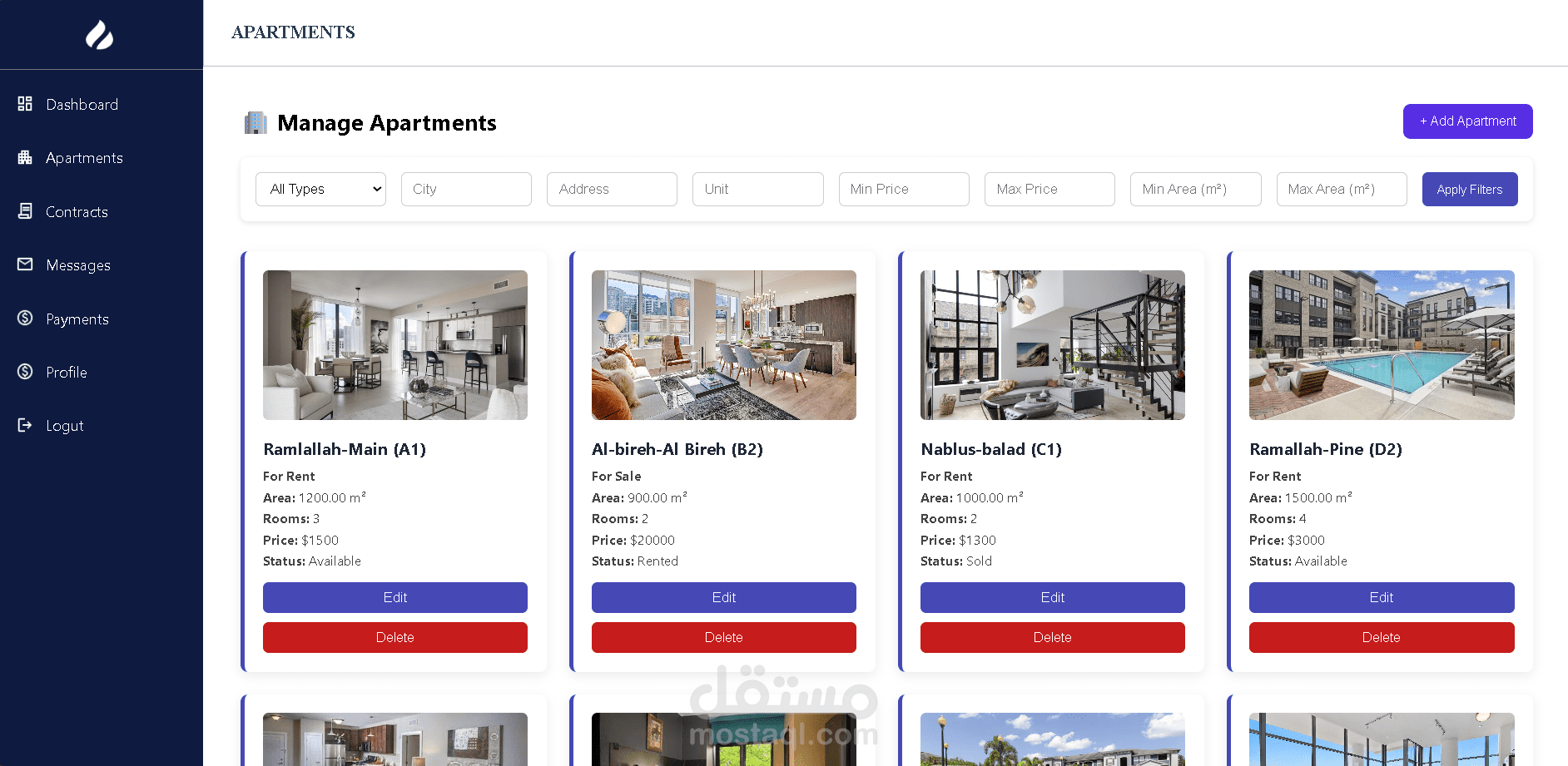Apartment Management System