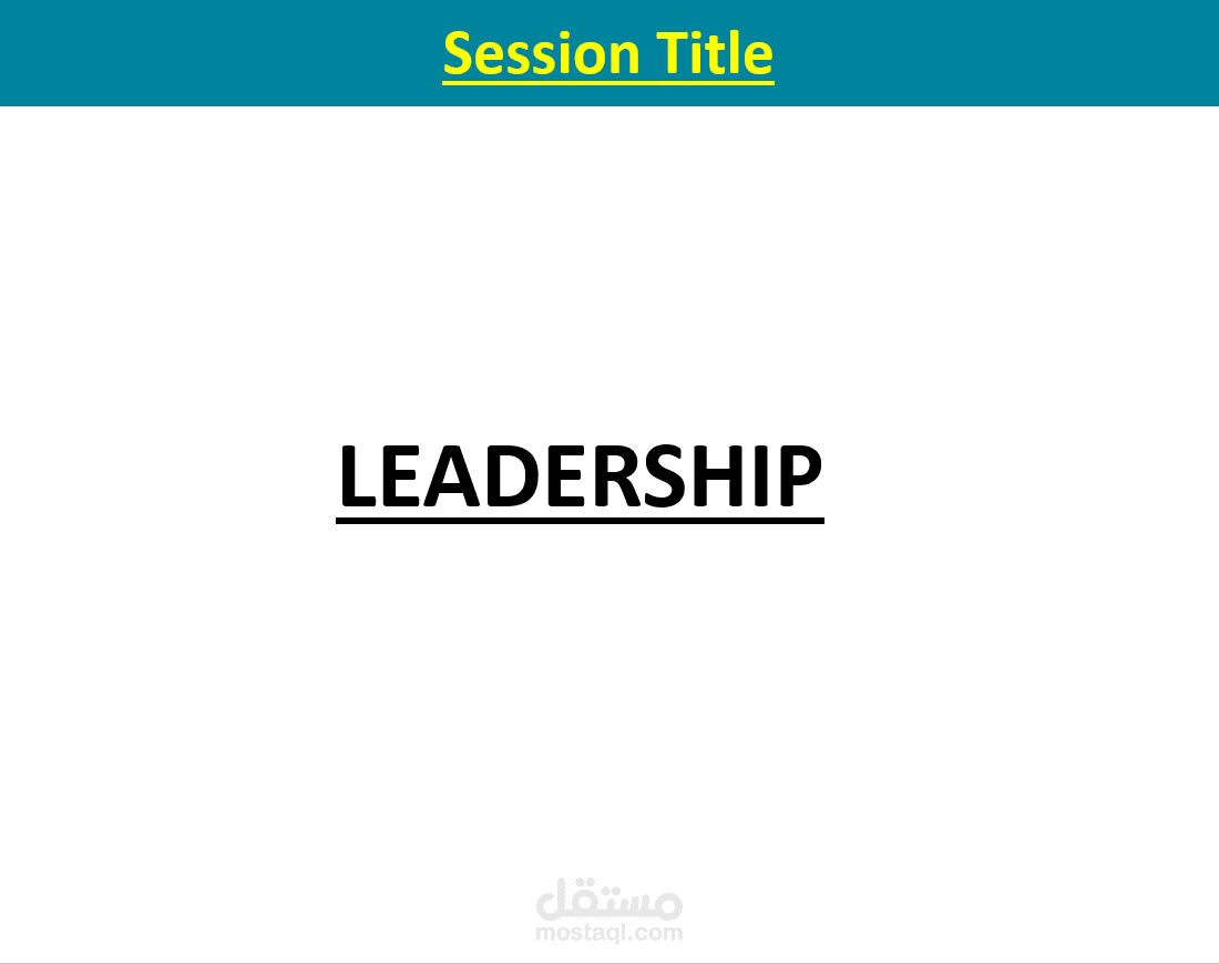 Interactive Business English Presentation on Leadership & Corporate Skills
