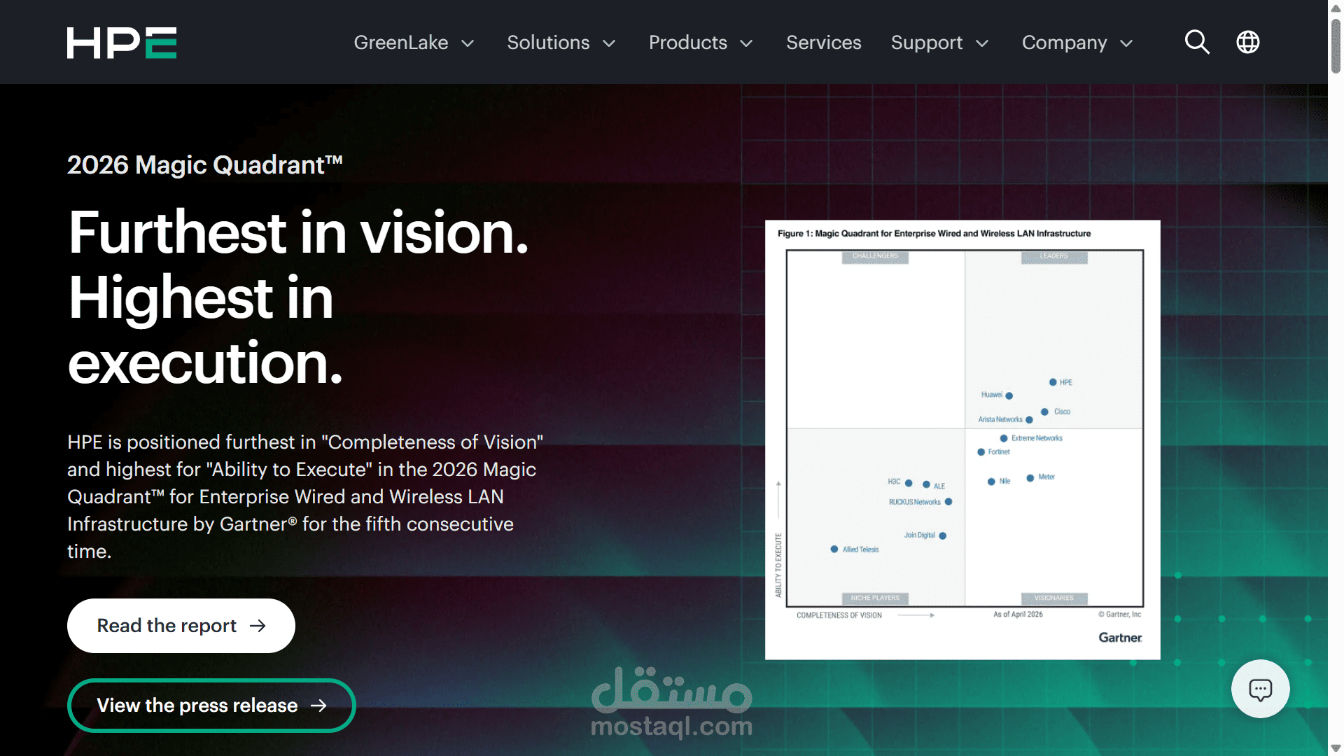 Enterprise IT Website – HPE Inspired | WordPress Development