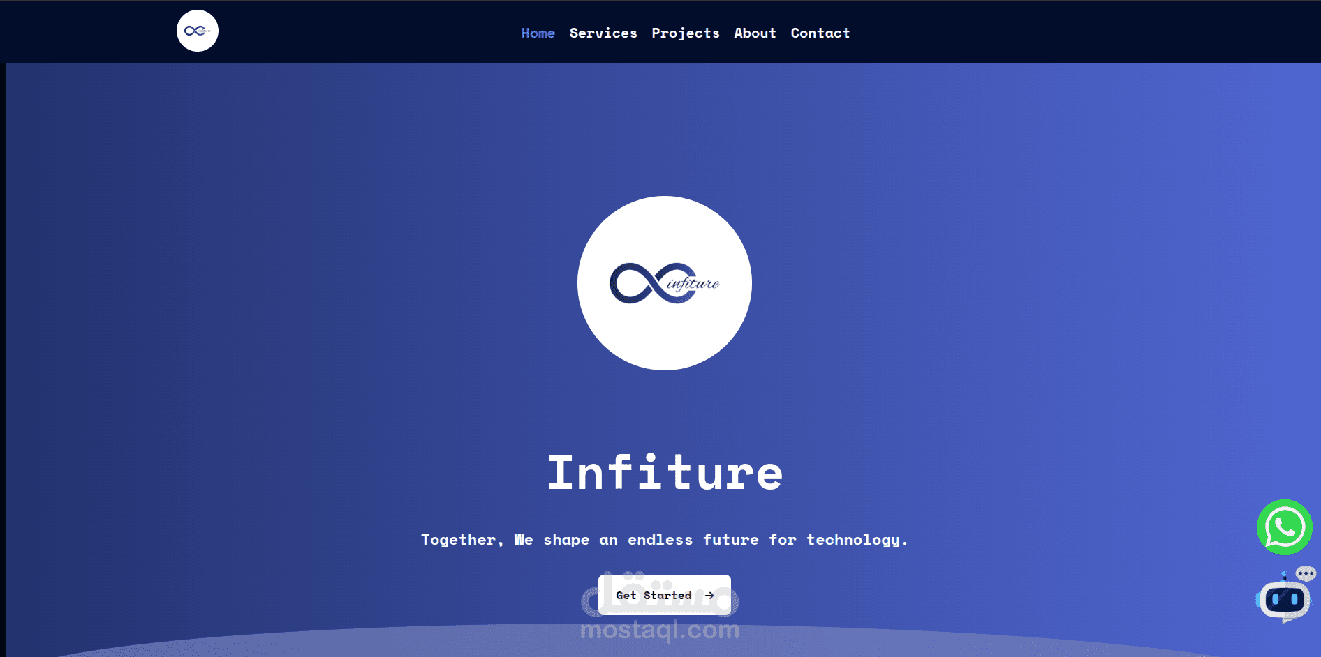 Infiture website