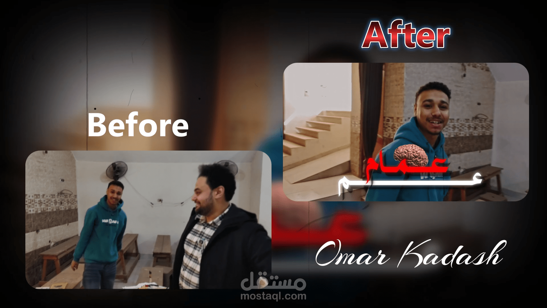 مونتاج فيديو ديناميكي بمؤثرات حركية وصوتية متقدمة لقناة 1_elzaheem_1