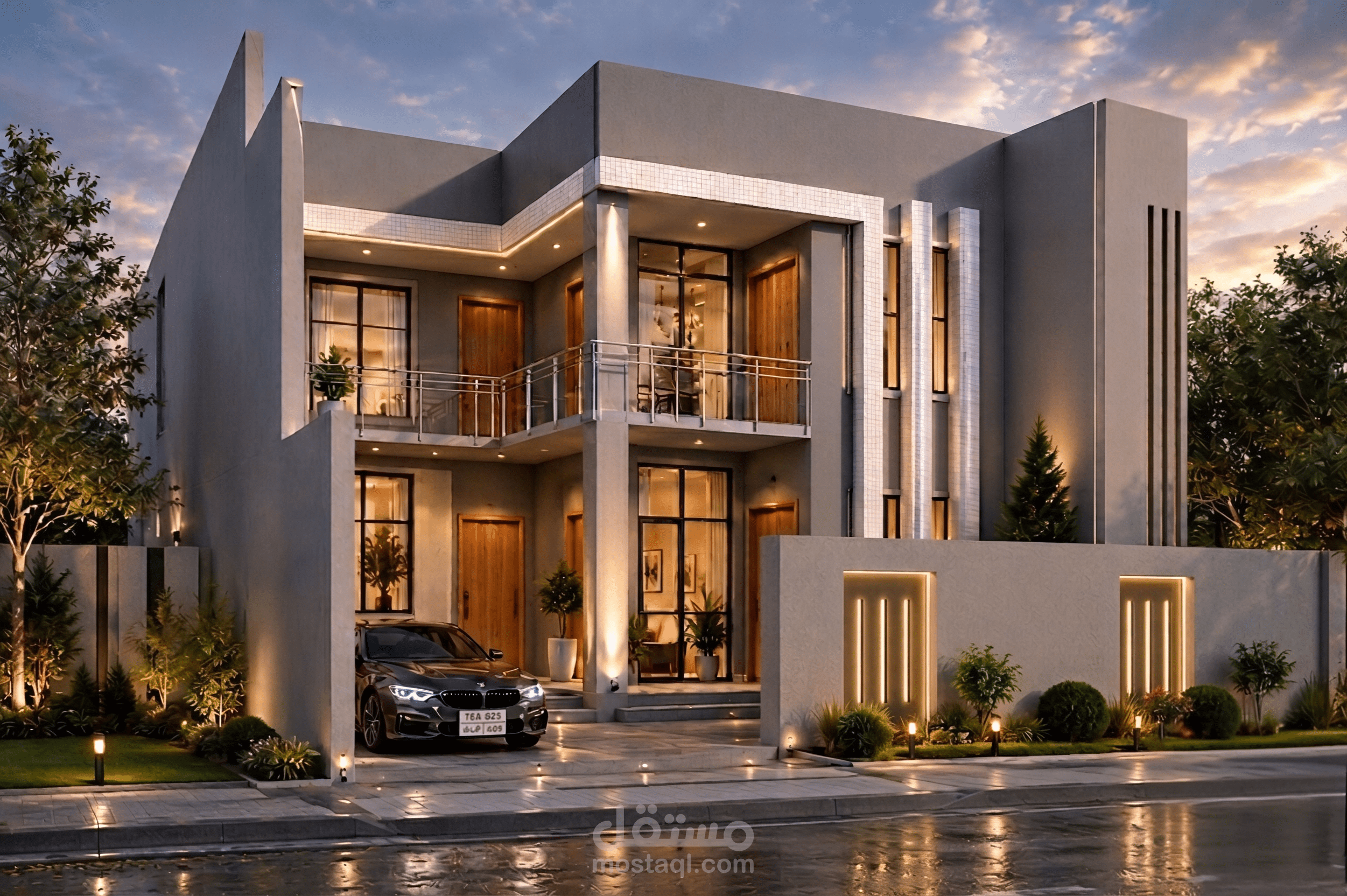 تصميم خارجي وداخلي