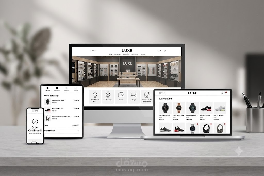 Full-Stack E-Commerce Platform with Admin Dashboard, Order & Product Management
