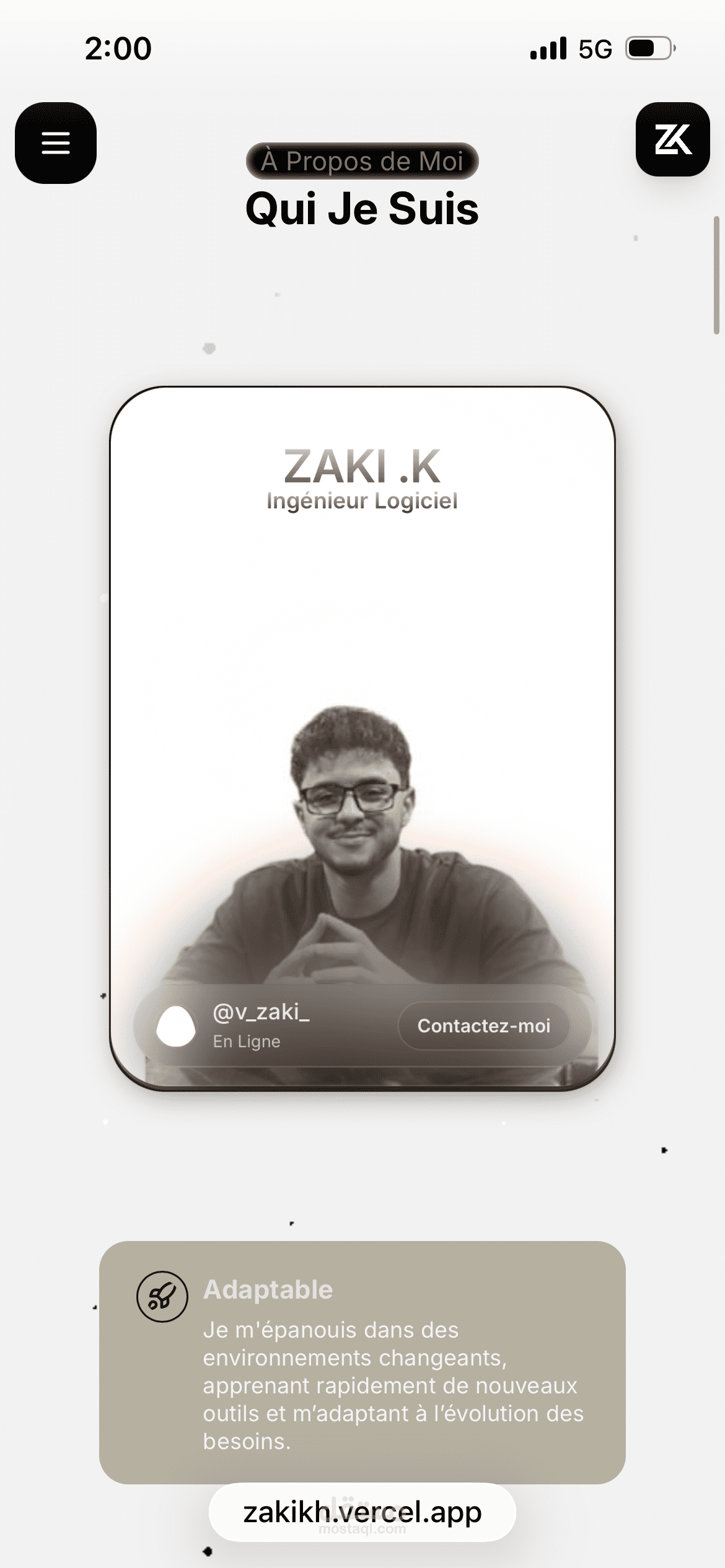 موقع Portfolio